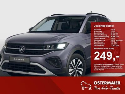 Neu VW T-Cross Life 116 PS (85 kW) 2026 Rauchgrau SUV