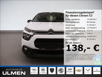 gebraucht Citroën C3 Shine Pack 1.2 PureTech 110 EU6d Navi LED Kli