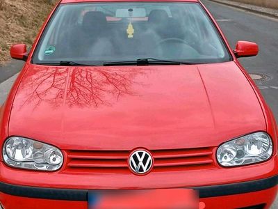 Usata VW Golf IV 104 CV (76 kW) 2002 Rosso Utilitaria
