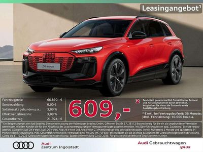 Gebraucht Audi Q6 e-tron S-Line 284 kW (387 PS) 2025 Soneirarot metallic SUV