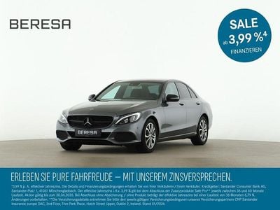Usata Mercedes C180 156 CV (114 kW) 2018 Grigio Berlina