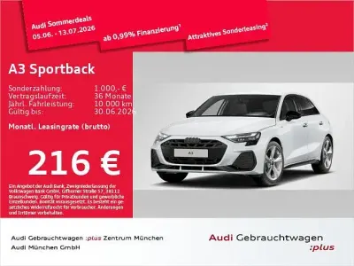 Gebraucht Audi A3 S-Line 116 PS (85 kW) 2025 Weiß Limousine