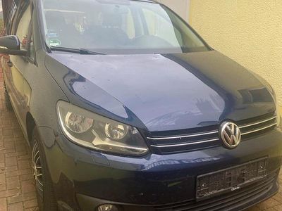 Gebraucht VW Touran 105 PS (77 kW) 2014 Blau Van / Kleinbus