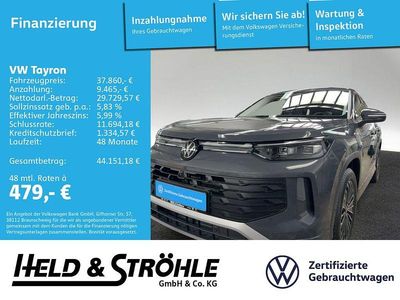 Delfingrau metallic (metallic) Gebraucht 2025 VW Tayron Life SUV | 37.860 €