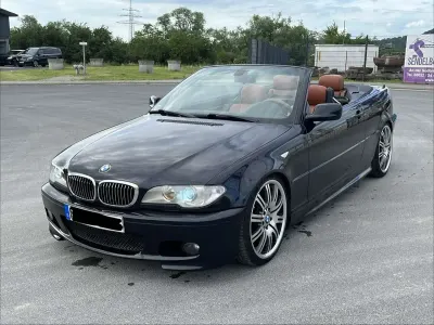 Gebraucht BMW 330 Cabriolet Sport Line 204 PS (150 kW) 2005 Schwarz Cabrio