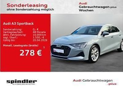 Gebraucht Audi A3 Advanced Plus 150 PS (110 kW) 2025 Grau (pfeilgrau perleffekt) Limousine