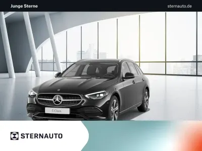 Gebraucht Mercedes C200 Avantgarde 204 PS (150 kW) 2025 Metalliclack obsidianschwarz Kombi