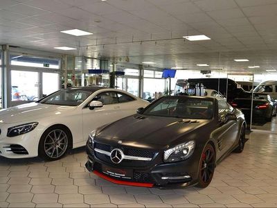 Gebraucht Mercedes SL500 AMG line 455 PS (334 kW) 2016 Designo magno nachtschwarz Cabrio