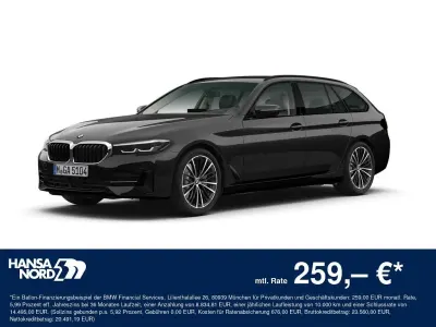 Gebraucht BMW 520 Shadowline 190 PS (139 kW) 2023 Schwarz / saphirschwarz (metallic) Limousine