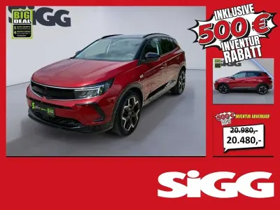 Gebraucht Opel Grandland X GS Line 131 PS (96 kW) 2024 Rubin rot SUV