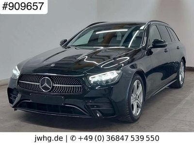 Gebraucht Mercedes E220 AMG line 194 PS (142 kW) 2021 Schwarz Limousine