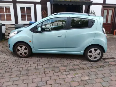 Brugt Chevrolet Spark LT 82 HK (60 kW) 2010 Blå Hatchback