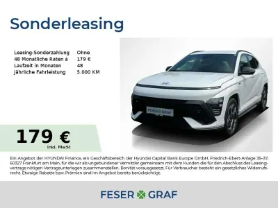Neu Hyundai Kona N Line 150 PS (110 kW) 2026 Atlas white SUV