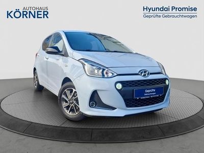 Usata Hyundai i10 Passion 87 CV (63 kW) 2019 Blu Utilitaria