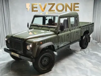 Gebraucht Land Rover Defender S 122 PS (89 kW) 2002 Grün SUV