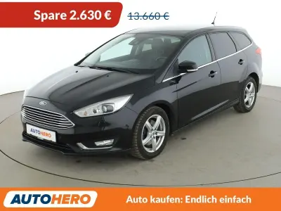 Gebraucht Ford Focus Titanium 182 PS (133 kW) 2015 Schwarz Kombi