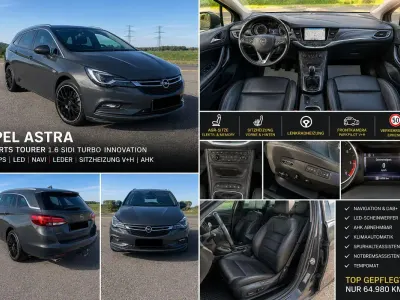 Gebraucht Opel Astra Innovation 200 PS (147 kW) 2016 Grau Kombi