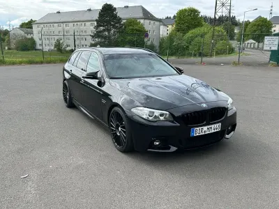 Gebraucht BMW 520 Luxury Line 184 PS (135 kW) 2013 Schwarz Kombi
