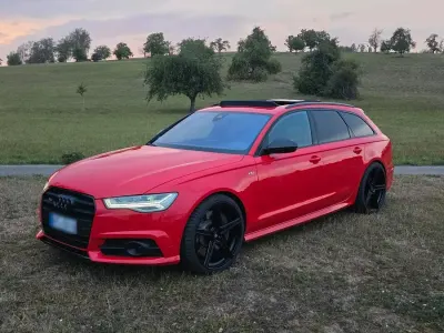 Gebraucht Audi S6 Design 450 PS (330 kW) 2016 Rot Kombi