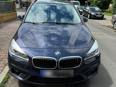 Gebraucht BMW 218 M Sport 150 PS (110 kW) 2018 Blau Van / Kleinbus