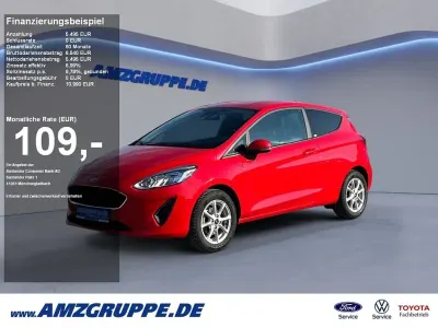 Gebraucht Ford Fiesta Trend 71 PS (52 kW) 2019 Rot uni Kleinwagen