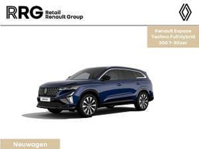 Neu Renault Espace Techno 200 PS (147 kW) 2026 Blau (nachtblau metallic (blau)) SUV