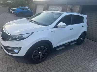 Gebraucht Kia Sportage Platinum Edition 184 PS (135 kW) 2015 (hw2) deluxeweiss met. SUV