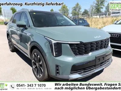 Neu Kia Sorento 193 PS (141 kW) 2026 Cityscape green metallic SUV
