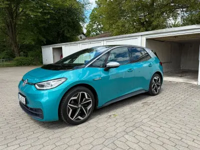Gebraucht VW ID.3 Pro Performance 150 kW (204 PS) 2021 Blau Kleinwagen