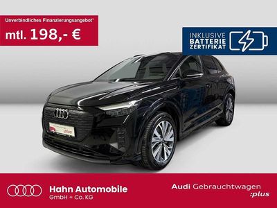 Mythosschwarz metallic Gebraucht 2022 Audi Q4 e-tron Advanced SUV | 33.960 € (Etwas zu teuer)
