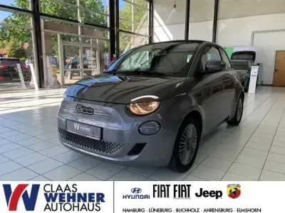 Gebraucht Fiat 500e Icon 86 kW (118 PS) 2023 Mineral grau) (grau Cabrio