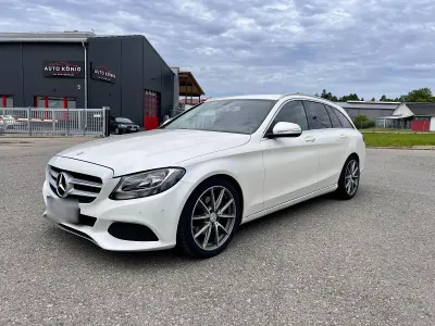 Gebraucht Mercedes C200 Avantgarde 184 PS (135 kW) 2014 Weiß Kombi