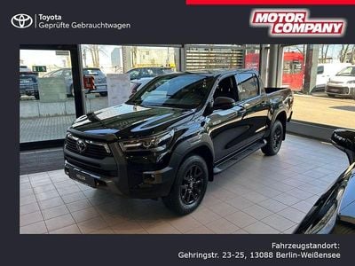 Neu Toyota HiLux 204 PS (150 kW) 2026 Schwarz Abholung