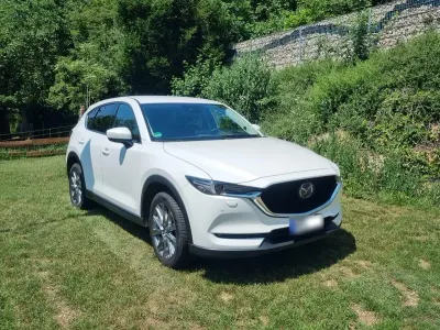 Gebraucht Mazda CX-5 Sports-Line 194 PS (142 kW) 2020 Weiß SUV