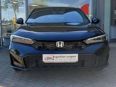 Neu Honda Civic Hybrid 143 PS (105 kW) 2026 Crystal black m. Limousine