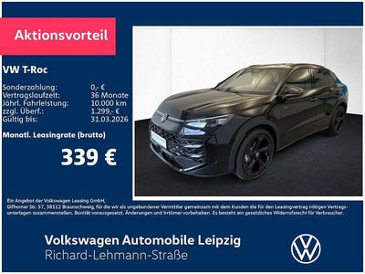 Neu VW T-Roc R-line 150 PS (110 kW) 2026 Schwarz SUV