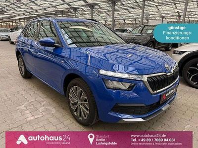 Gebraucht Skoda Kamiq Clever 110 PS (80 kW) 2022 Blau SUV