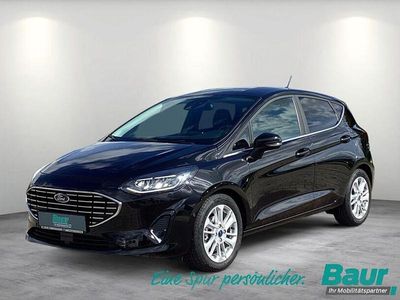 Gebraucht Ford Fiesta Titanium X 125 PS (91 kW) 2023 Agate black metallic (metallic) Kleinwagen