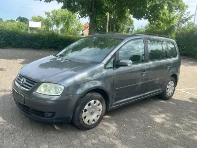 Gebraucht VW Touran Conceptline 105 PS (77 kW) 2006 Grau Van / Kleinbus