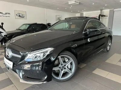 Gebraucht Mercedes C400 AMG line 333 PS (244 kW) 2017 Obsidianschwarz Coupé