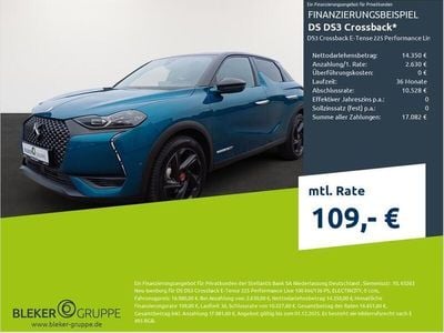 DS Automobiles DS3 Crossback E-Tense