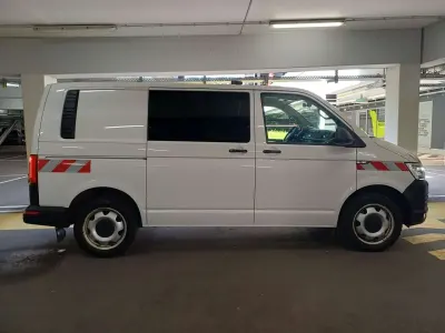 Usata VW Transporter 199 CV (146 kW) 2019 Bianco Furgone
