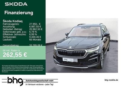 Schwarz Gebraucht 2022 Skoda Kodiaq Tour SUV | 27.950 € (Superpreis)