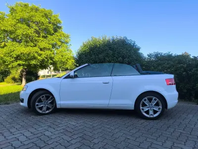 Gebraucht Audi A3 Cabriolet 102 PS (75 kW) 2009 Weiß Cabrio