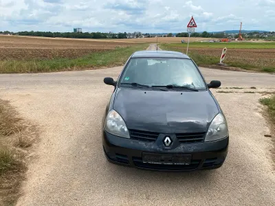 Gebraucht Renault Clio Campus 68 PS (50 kW) 2008 Schwarz Kleinwagen