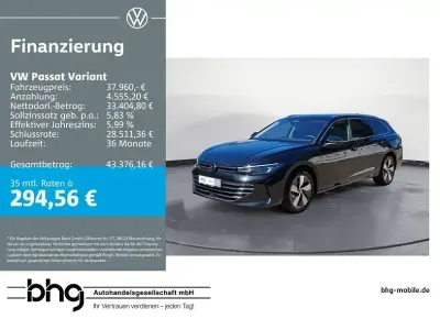 Gebraucht VW Passat Business 204 PS (150 kW) 2025 Grenadillschwarz metallic Kombi