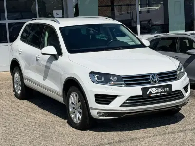 Gebraucht VW Touareg Terrain Tech 262 PS (192 kW) 2015 Weiß SUV