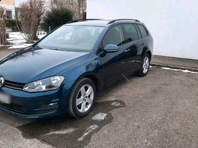 gebraucht VW Golf VII Variant nightblue