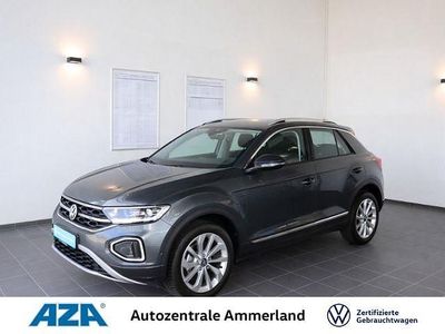 Second-hand VW T-Roc Style 150 CP (110 kW) 2024 Gri SUV