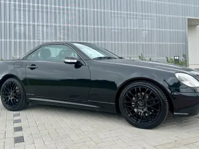 Gebraucht Mercedes SLK320 218 PS (160 kW) 2000 Schwarz Cabrio